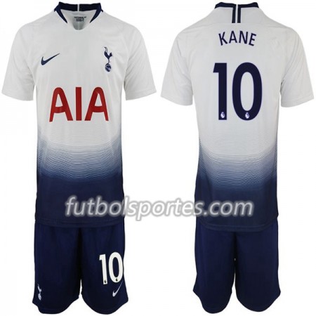 Camisetas Tottenham Hotspur Kane 10 Niño Primera Equipacion 2018/2019